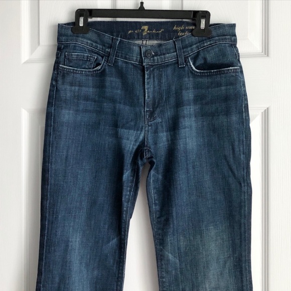 7 for all Mankind High Waisted Boot Jeans - Picture 3 of 10